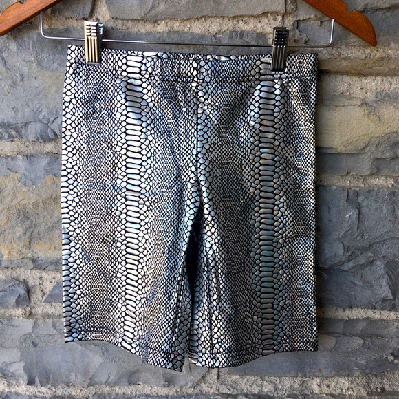 Beth Richards Swim Shorts in Snake Metallic - Picture 3 of 6